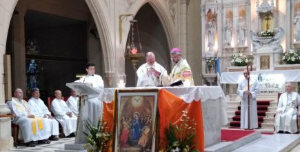 Inicio del ministerio pastoral del nuevo párroco de San Patricio de Mercedes