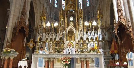 Misa por la Paz de la Patria en la Basílica de Luján