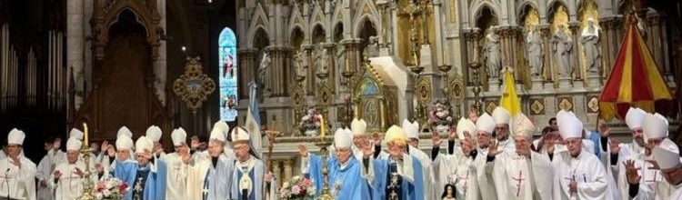 Mons. Mauricio Landra fue ordenado obispo auxiliar en el Santuario y Basílica Nuestra Señora de Luján